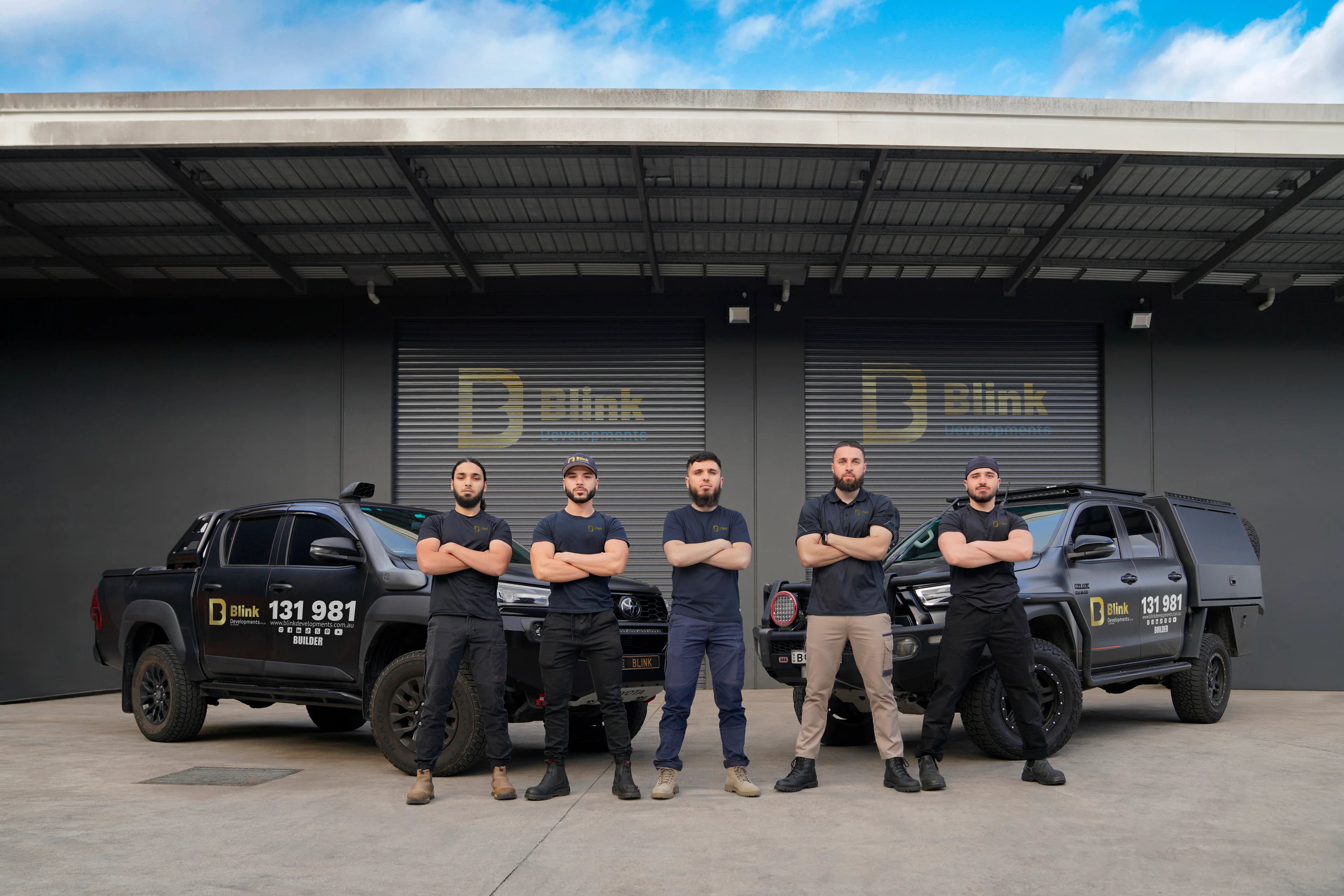 The Bathroom Renovation Padstow team with their work vehicles